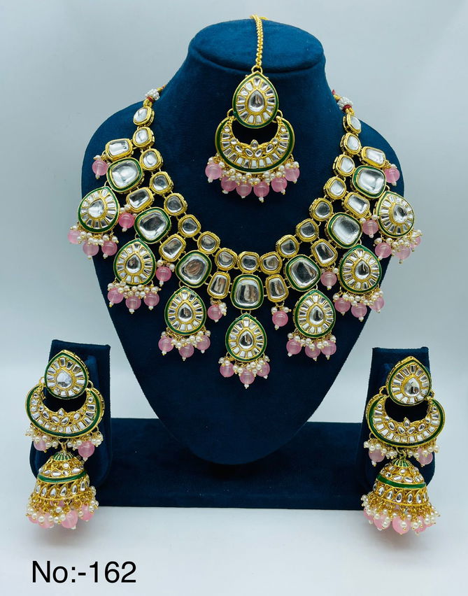 Gold Antique Kundan Choker Bridal Jewellery Catalog
